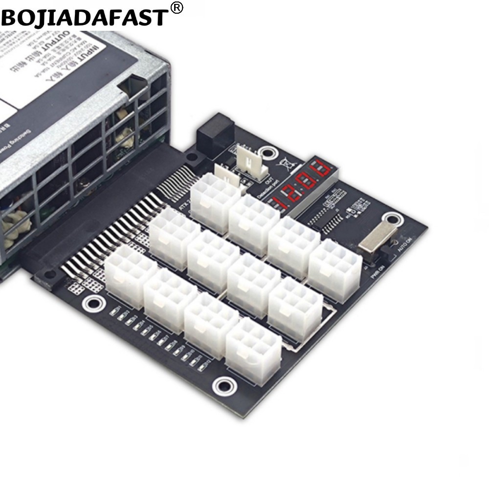Płytka rozdzielcza PCIe 6Pin z – 2400W Server Psu Breakout Board recenzja i cena